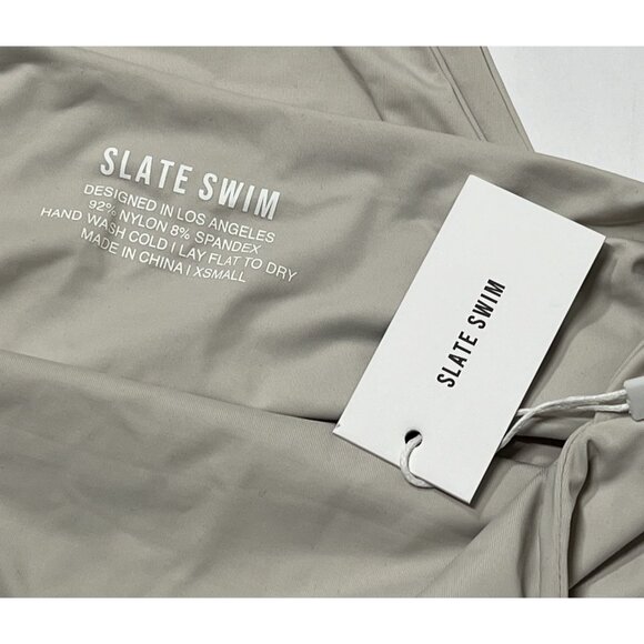 Slate Swim Lennox One Piece Swimsuit in Grey - Picture 5 of 5